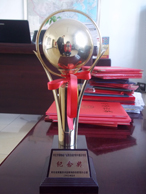 河北省暢銷產品防偽保護集中展示?？o念獎